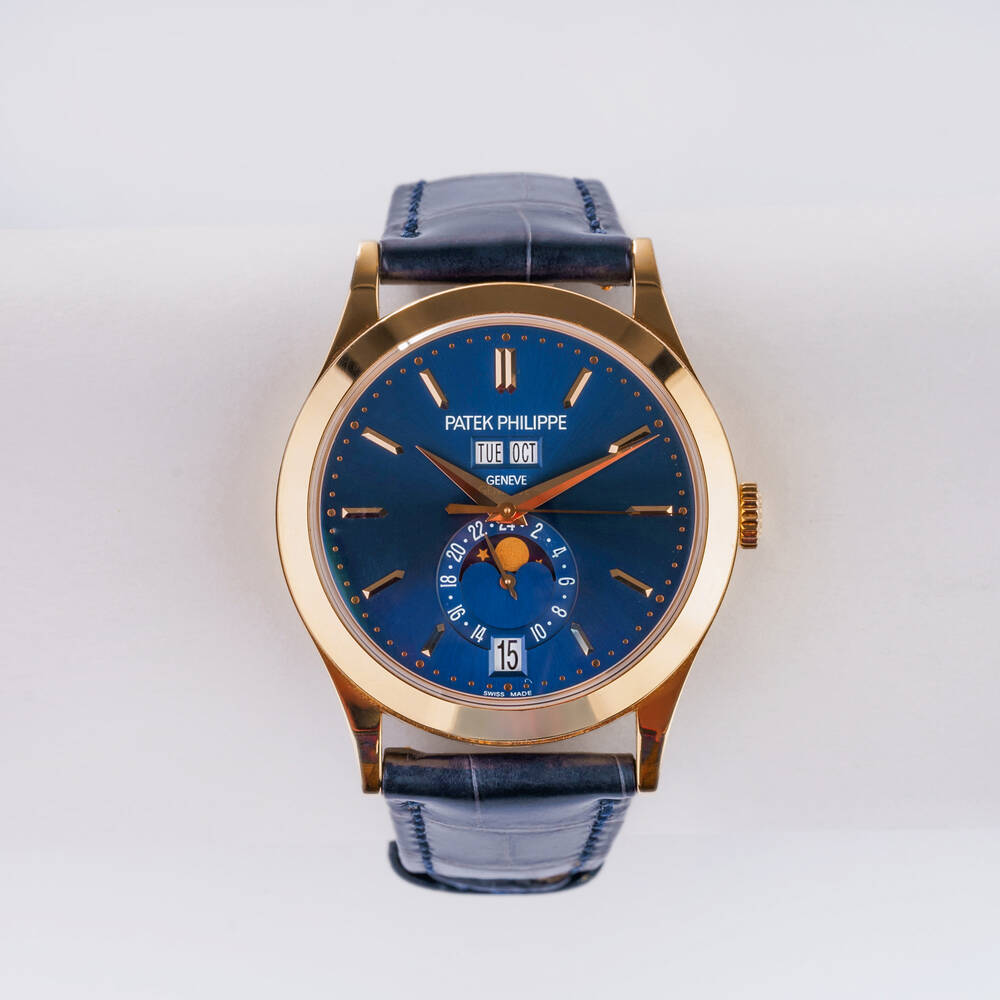 Herren-Armbanduhr 'Annual Calendar Blue'