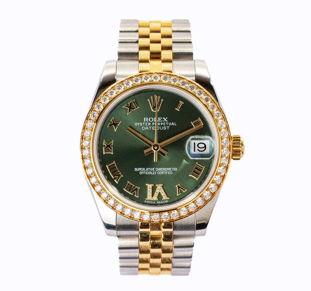 Ladies' Wristwatch 'Datejust 31' with Diamonds - Full Set