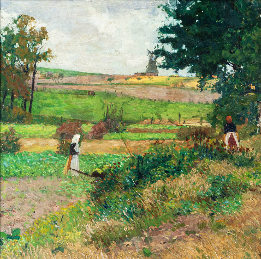Women working the Fields