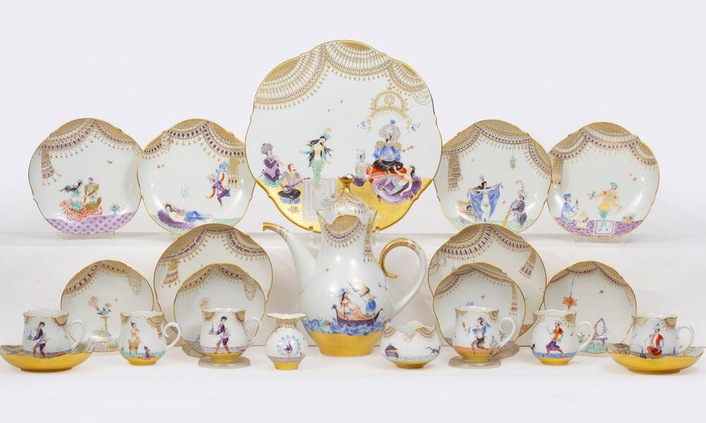 Kaffeeservice 'Tausendundeine Nacht' für 6 Personen