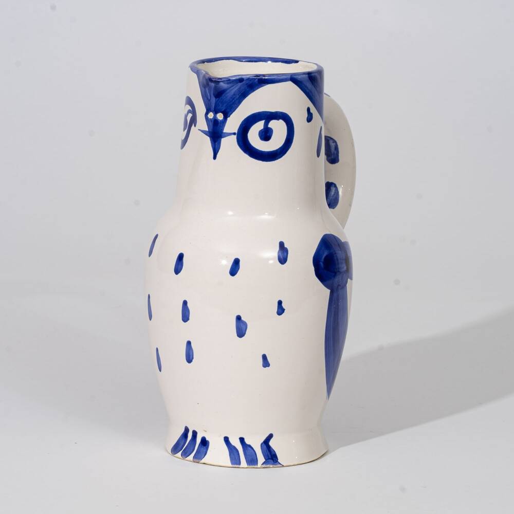 Fayence-Krug 'Hibou'