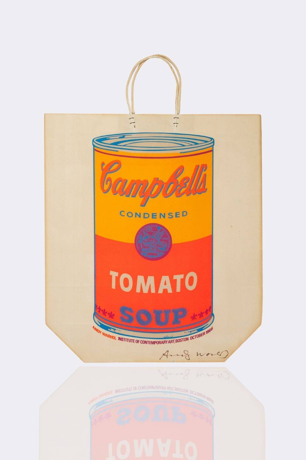 Campbell's Soup Can on Shopping Bag
