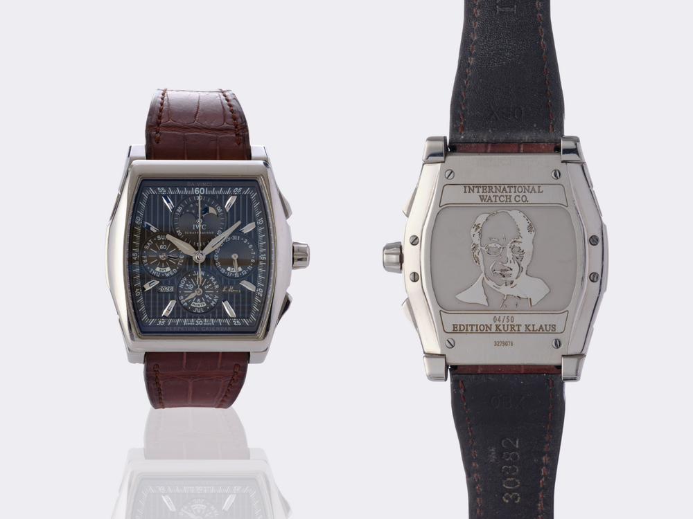 Herren-Armbanduhr 'Da Vinci' Limited Edition Kurt Klaus mit ewigem Kalender