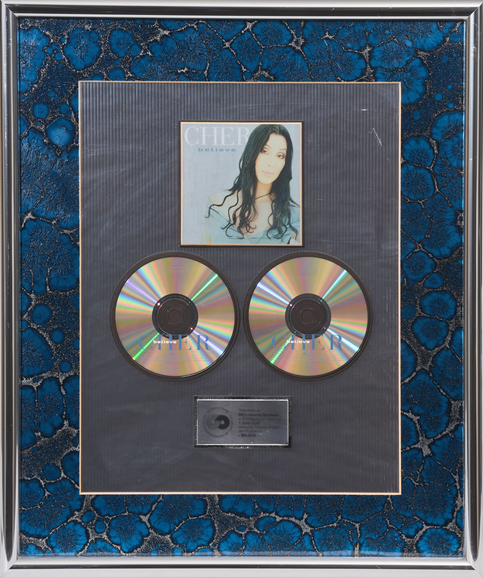 Cher 'Believe' Platin Schallplatte