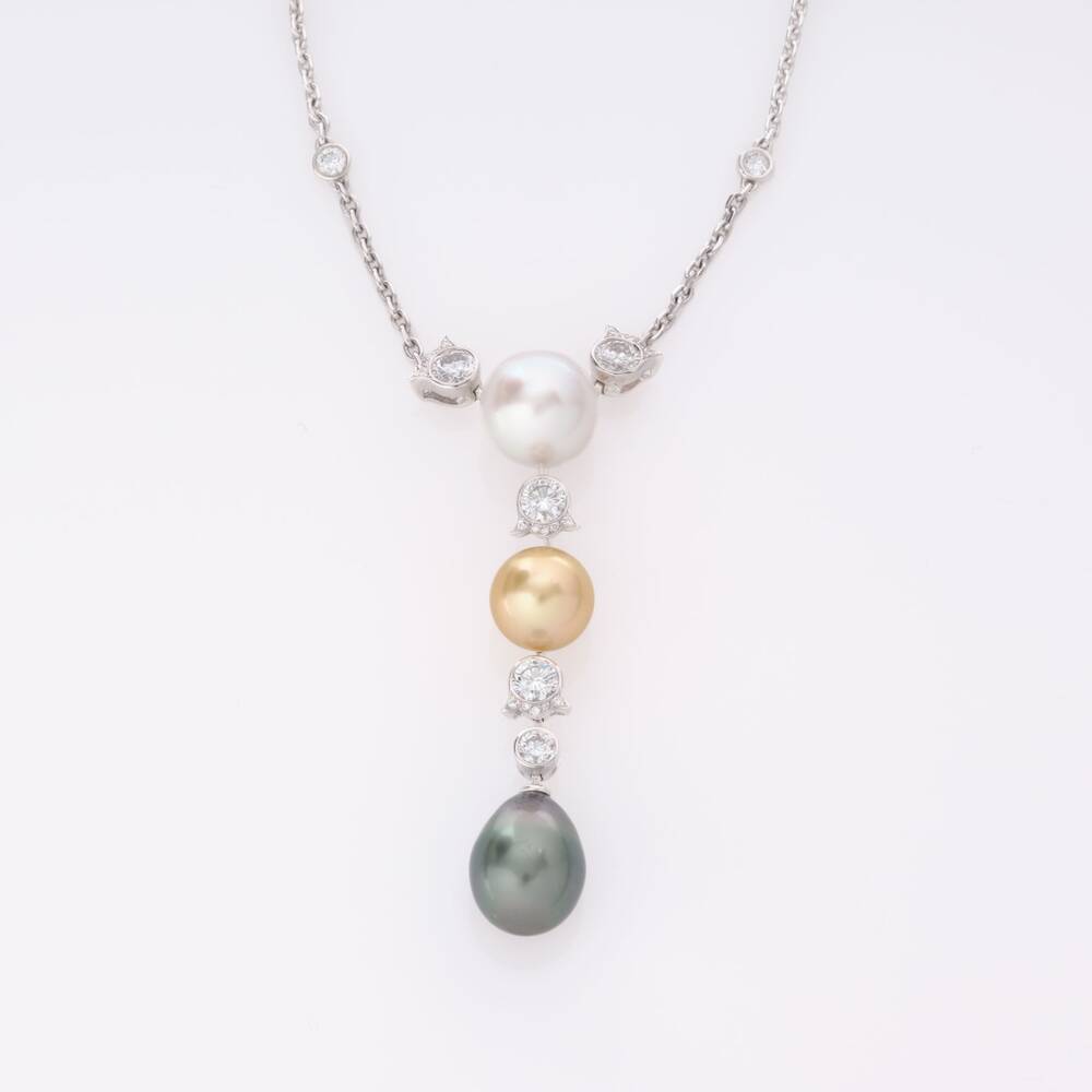 Brillant Perlen Collier
